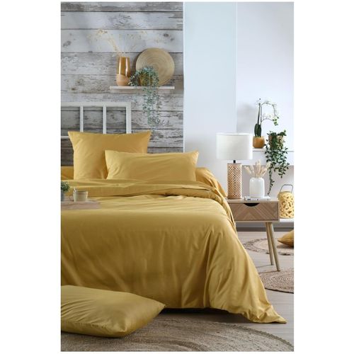 Housses de couettes Housse de couette en percale de coton uni Elysée - Stof - Modalova