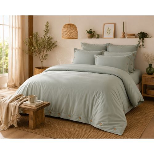 Housses de couettes Housse de couette en percale Perrine - Actome - Modalova