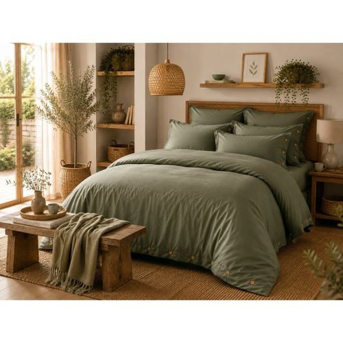 Housses de couettes Housse de couette en percale Perrine - Actome - Modalova