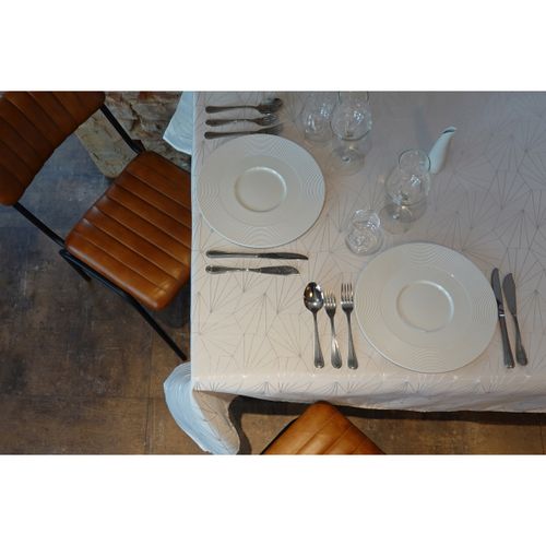 Serviettes de table Nappes, Sets de table Nappe 145x300cm Facette rouge - Actome - Modalova