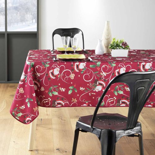 Serviettes de table Nappes, Sets de table Nappe rectangle Père Noel enchanté - U10 - Modalova
