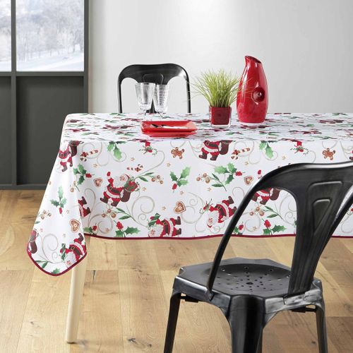 Serviettes de table Nappes, Sets de table Nappe rectangle Père Noel enchanté - U10 - Modalova