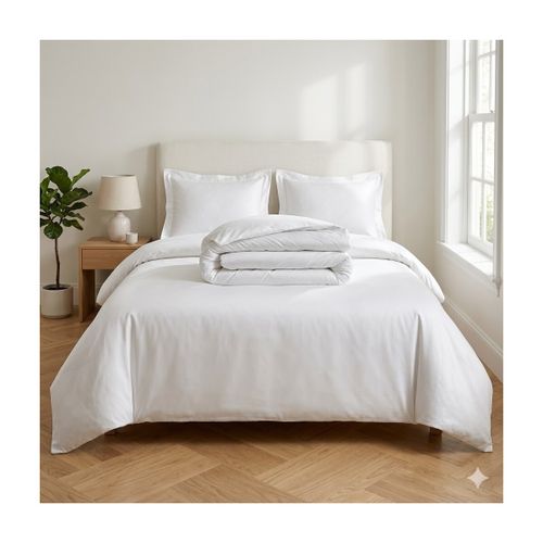 Housses de couettes Housse de couette en percale de coton - Doumie - Modalova