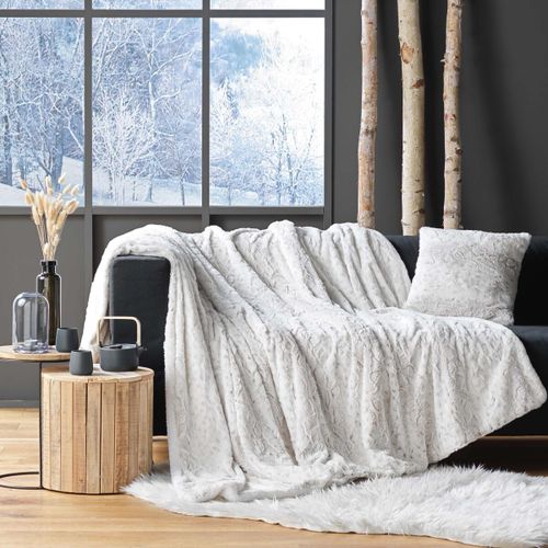 Plaids, jetés Plaid sherpa Douceur alaska - U10 - Modalova