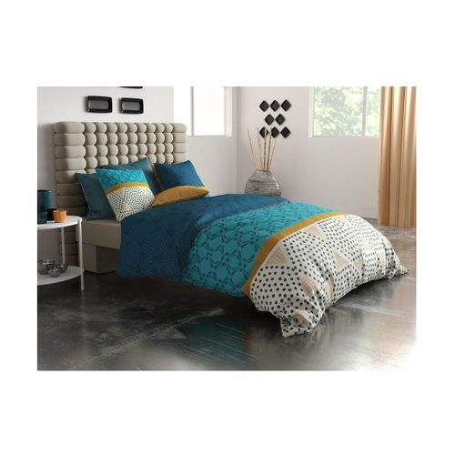 Parures de lit Housse couette + taie graphiques modernes - Doumie - Modalova