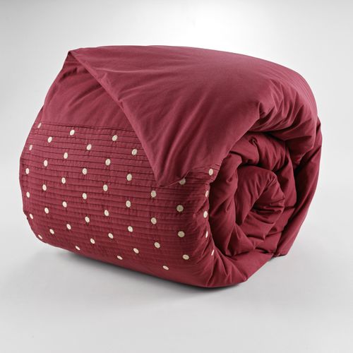 Housses de couettes Housse de couette Agathe grenat rouge 240x260cm - Actome - Modalova