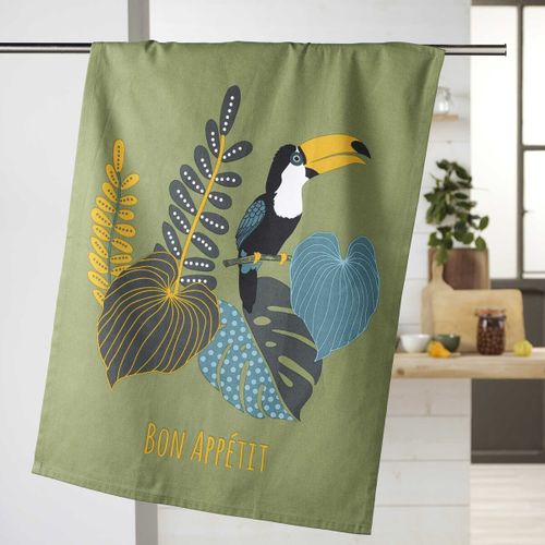 Torchons Torchon en coton Toucan bon appetit - U10 - Modalova