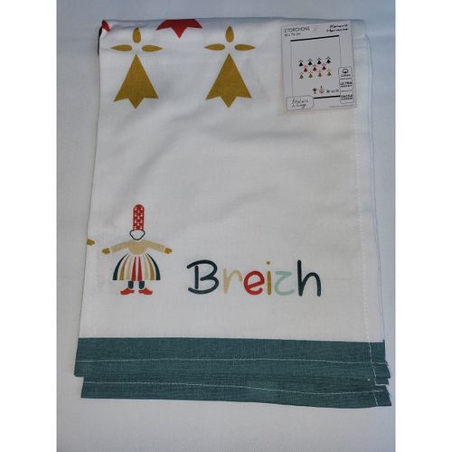 Torchons Lot de 2 torchon Hermine - Doumie - Modalova