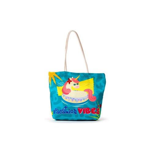 Cabas Sac de plage Licorne a la plage - Puckator - Modalova