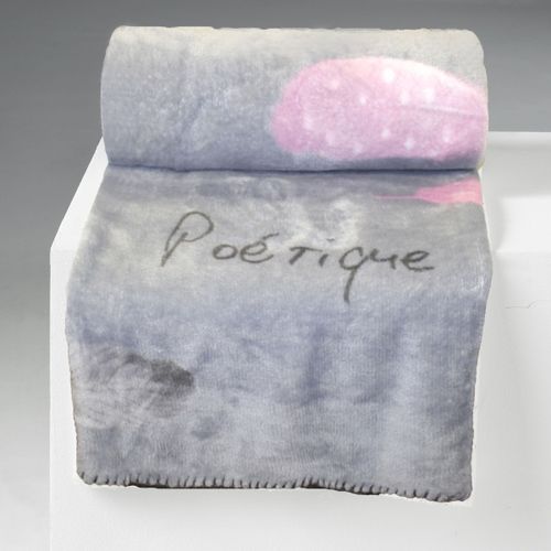 Plaids, jetés Plaid tout doux Poetique - U10 - Modalova
