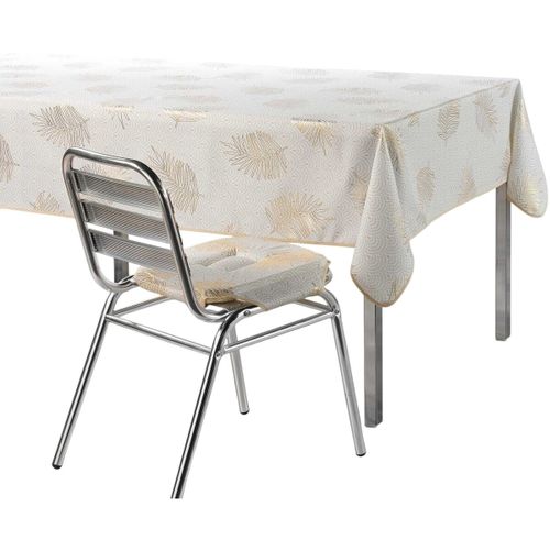Serviettes de table Nappes, Sets de table Nappe metallise Sunny gold - U10 - Modalova