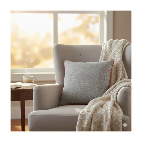 Coussins Coussin Passepoil Galactic Gris 40 x 40 cm - U10 - Modalova