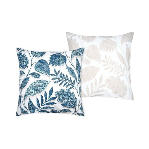 Coussins Taie d'oreiller percale de coton motif feuillage 63x63cm - Stof - Modalova