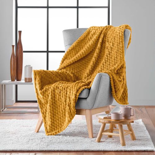 Plaids, jetés Plaid flanelle relief Mini Breetzy - U10 - Modalova