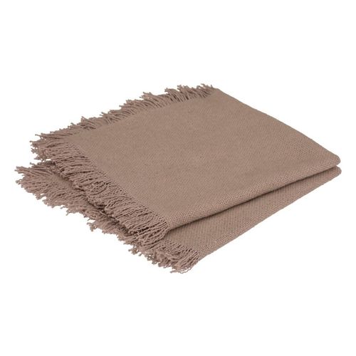 Serviettes de table 2 Serviettes de tables a franges en coton - Atmosphera - Modalova