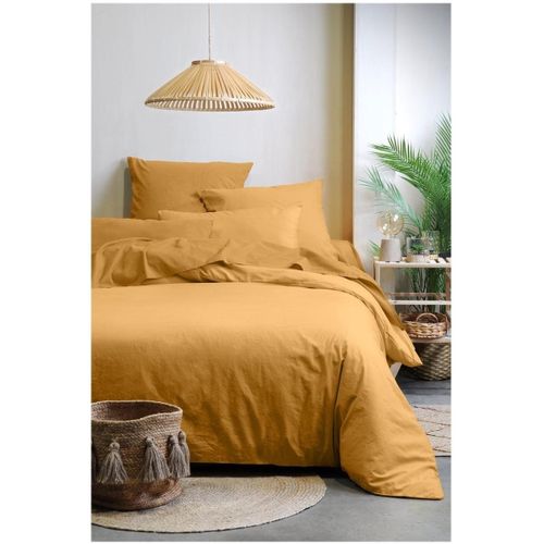 Housses de couettes Taie de traversin 85 x 185 cm Horizon Ocre - Atmosphera - Modalova