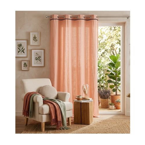 Rideaux, stores Voilage a oeillets en coton lave Lanette - U10 - Modalova