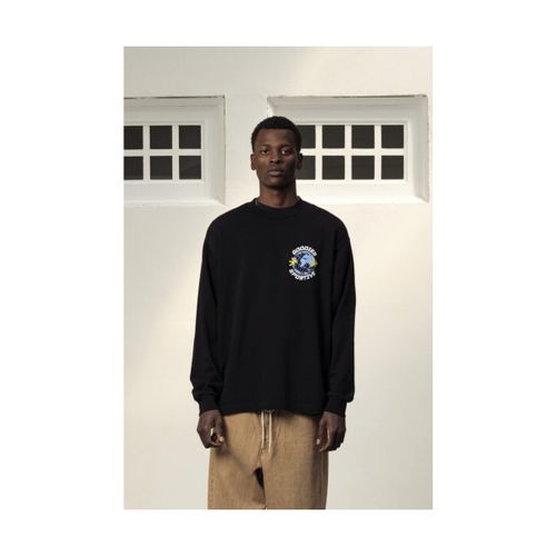 T-shirt - WORLD BLACK LONG SLEEVE - Goodies Sportive - Modalova