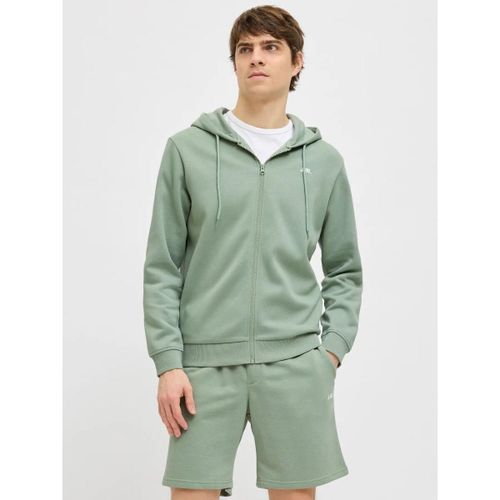 Sweatshirts à capuche 12266382 REBEL SWEAT ZIP-ICEBERG GREEN - Jj Rebel - Modalova