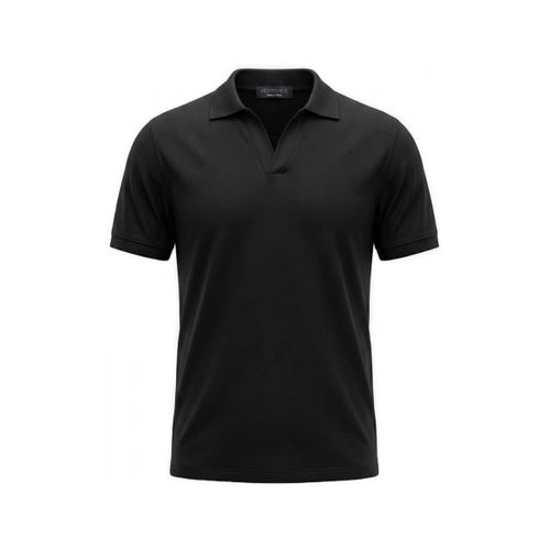 T-shirt 37101 POLO MM SKIPPER-999 NERO - Jeordie's - Modalova