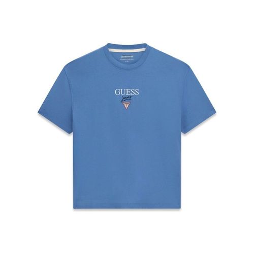 T-shirt M6RI45 K8HM0 GJ SS OS BAKER-BLN BLUE NAVY - Guess - Modalova