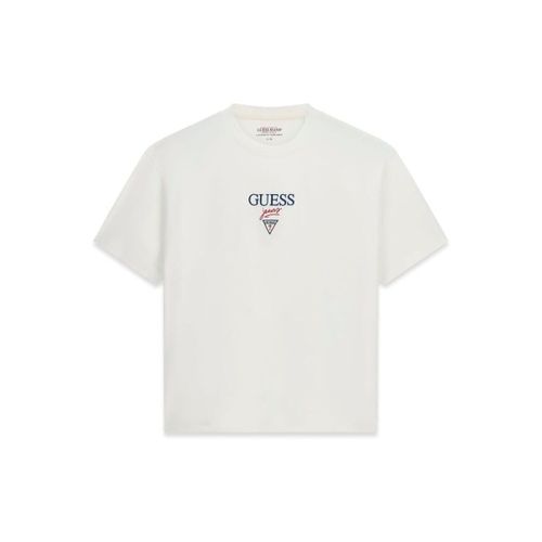 T-shirt M6RI45 K8HM0 GJ SS OS BAKER-G046 ALABASTER WHITE - Guess - Modalova