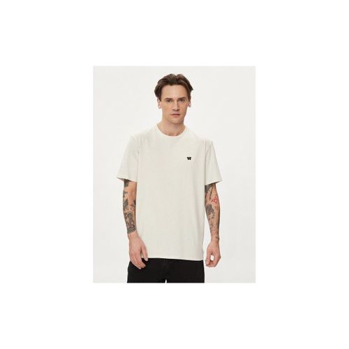 T-shirt 112351234 SIGN OFF TEE-WHITE - Wrangler - Modalova