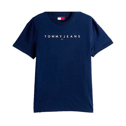 T-shirt Tommy Jeans Reg Linear - Tommy Jeans - Modalova