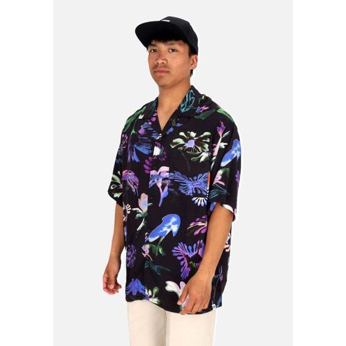 Chemise Camicia Manica Corta Uomo Resort S/s Shirt Saturn Flowers - Element - Modalova