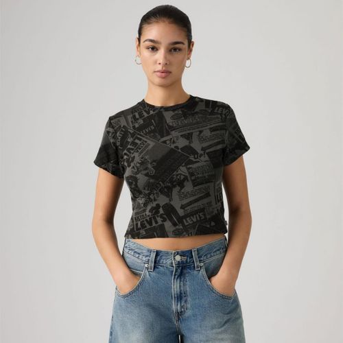 T-shirt A8798 0106 - ESSENTIAL SPORTY TEE-ZINE COWBOY GRID - Levis - Modalova
