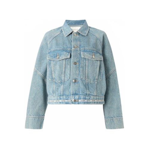 Veste Lv047g726g Branded Boxy Denim - Calvin Klein Jeans - Modalova