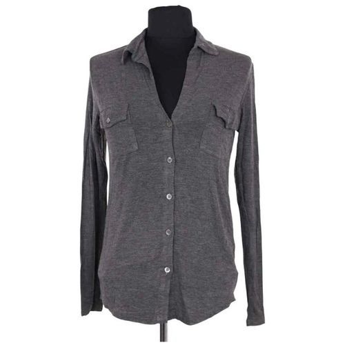Chemise Polo gris - Majestic Filatures - Modalova