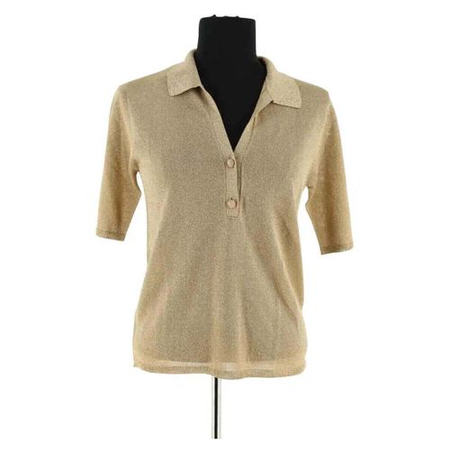 Polo Majestic Filatures Top doré - Majestic Filatures - Modalova