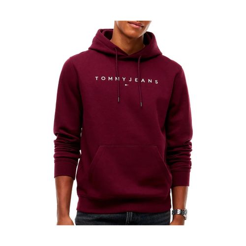 Sweatshirts à capuche TJM REG LINEAR LOGO HOODIE EXT - Tommy Hilfiger - Modalova