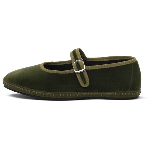 Ballerines VERDE CHIARO VELLUTO - Priv Lab - Modalova
