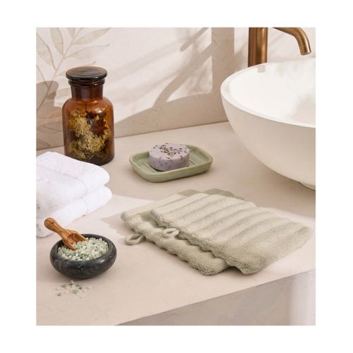 Serviettes et gants de toilette Lot de 2 gants de toilette Maia - U10 - Modalova