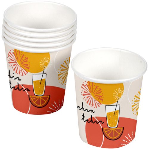 Décorations festives Set de 10 gobelets en carton Apero tchin - U10 - Modalova