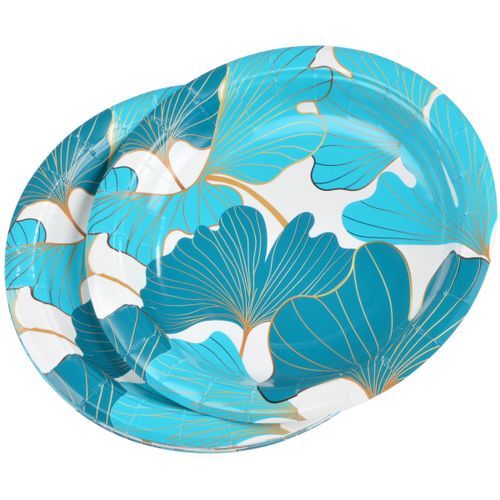 Set de table Set de 10 assiettes carton Gincko - U10 - Modalova