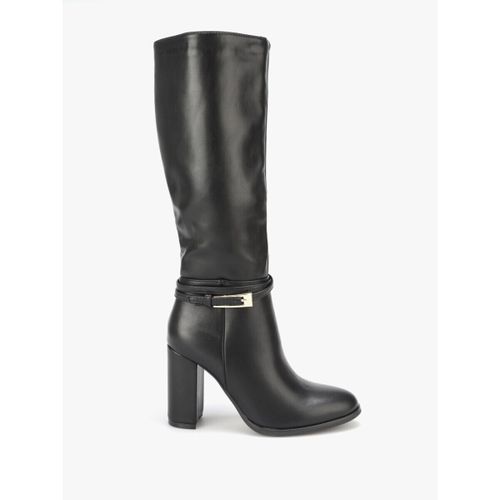Bottes à talon Bottes, cuissardes - Noir - La Modeuse - Modalova