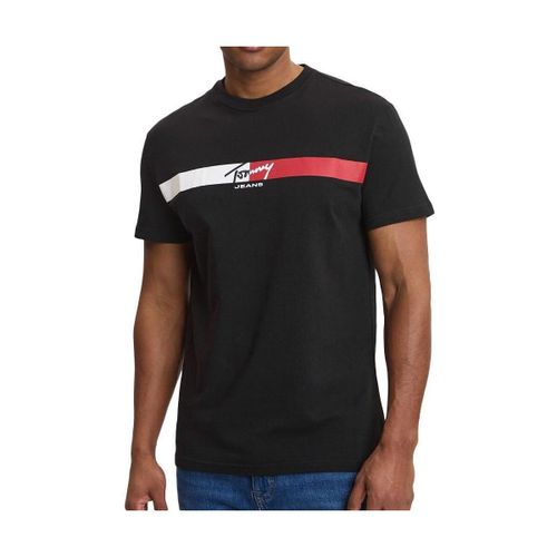 T-shirt Tjm Reg Signature - Tommy Hilfiger - Modalova
