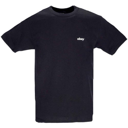 T-shirt Obey Lower Case Classic Tee - Obey - Modalova