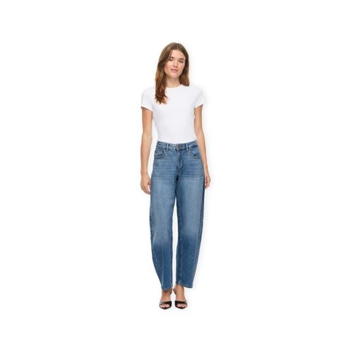 Jeans larges Brady Barrel Jeans - Medium Blue Denim - Vila - Modalova