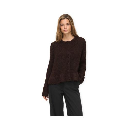 Gilet Bows Flounce Cardigan - Coffee Bean - Vila - Modalova