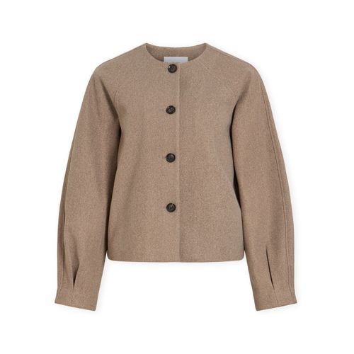 Manteau Lally Jacket - Dark Natural Melange - Vila - Modalova