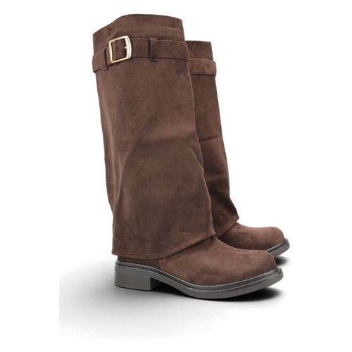 Bottes Bottes, cuissardes - Marron - La Modeuse - Modalova