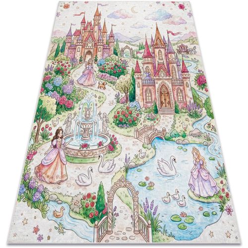 Tapis Tapis lavable BAMBINO 61520 Princesse, château po 200x290 cm - Rugsx - Modalova