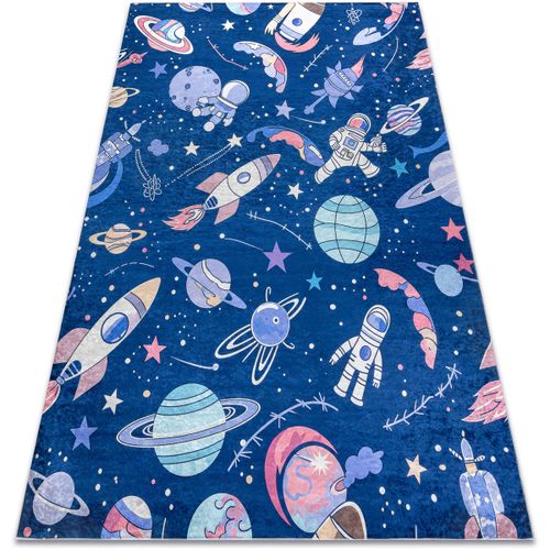Tapis Tapis lavable BAMBINO 61580 Fusée spatiale pour 120x170 cm - Rugsx - Modalova