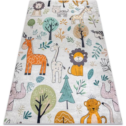 Tapis Tapis lavable BAMBINO 61570 Animaux, Afrique pour 140x200 cm - Rugsx - Modalova