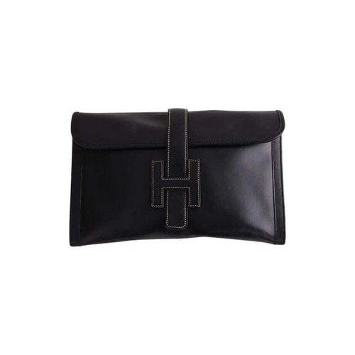 Pochette Pochette Jige noire - Hermès Paris - Modalova