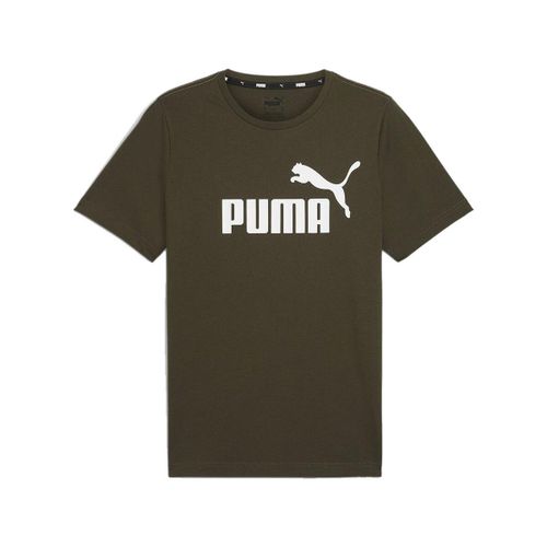 T-shirt T-shirt Essentials Logo vert 100% coton - Puma - Modalova